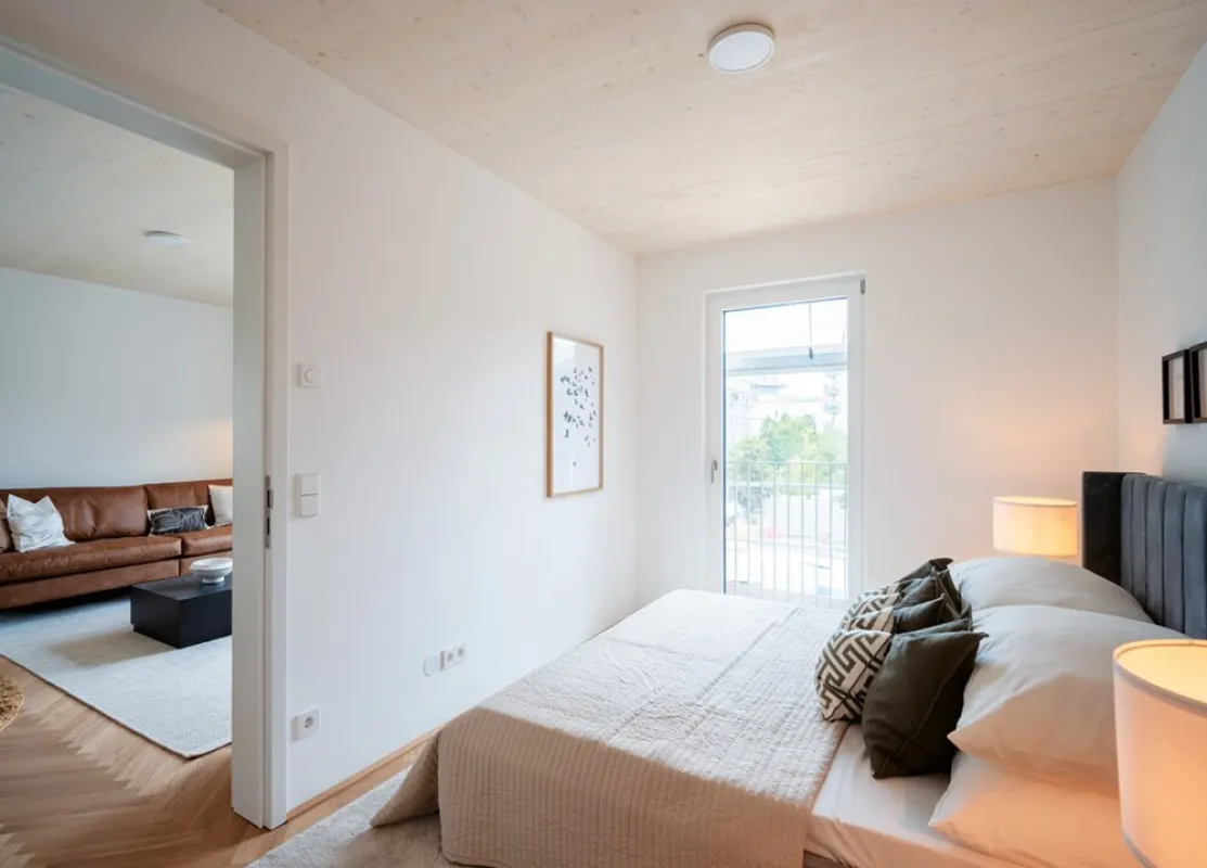 „Leopold Quartier“ Optimal geschnittenes Mikroapartment mit Balkon (Erstbezug & Provisionsfrei!) Top 86 - Bild 1