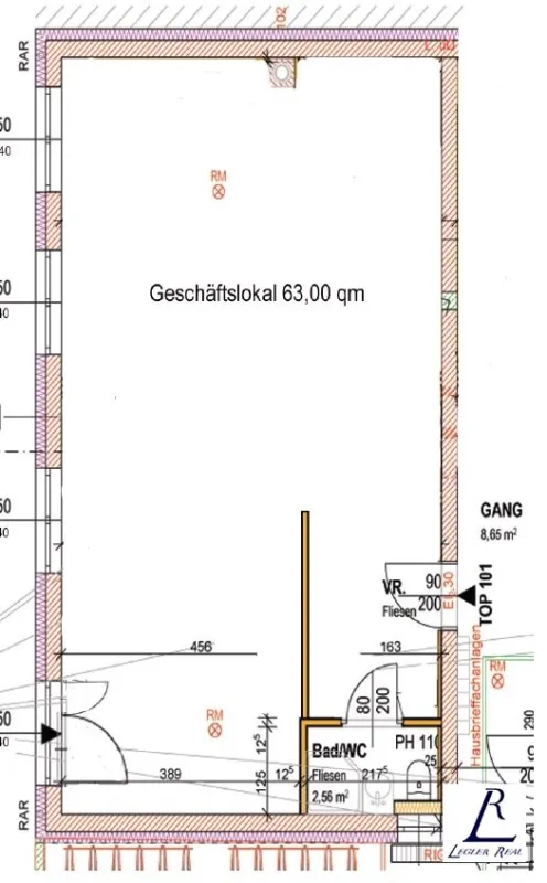 NEUBAU-Gassengeschäftsraum! (Top 101) - Bild 1