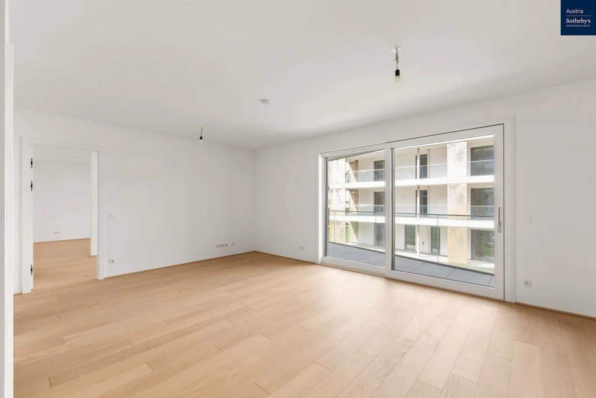 Wohn(T)raum am Wasser: 2-Zimmer-Wohnung mit Donauausblick - Bild 1