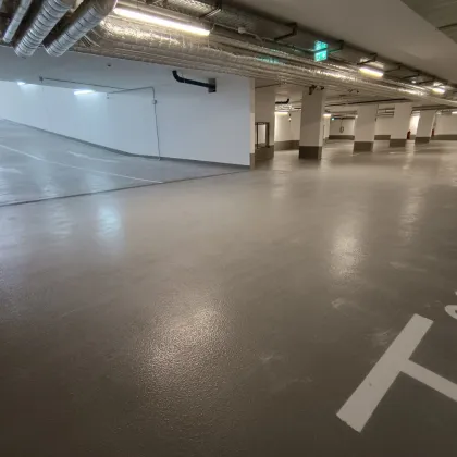 2 Monate hauptmietzinsfrei bei Anmietung für 1 Jahr! Unbesorgt parken - großzügiger PKW Tiefgaragenstellplatz im Steingötterhof nahe Traisenpark - Bild 2