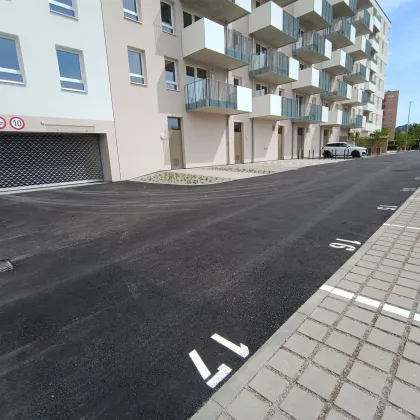 2 Monate hauptmietzinsfrei bei Anmietung für 1 Jahr! Unbesorgt parken - großzügiger PKW Tiefgaragenstellplatz im Steingötterhof nahe Traisenpark - Bild 3