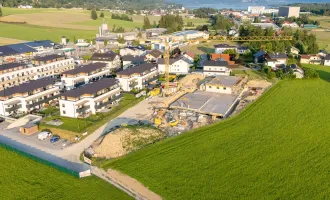 BAUSTART ERFOLGT! Mondsee - Moderne 3-Zimmer Wohnung mit Balkon, Garage und Lift - BAURECHTOBJEKT - PROVISIONSFREI