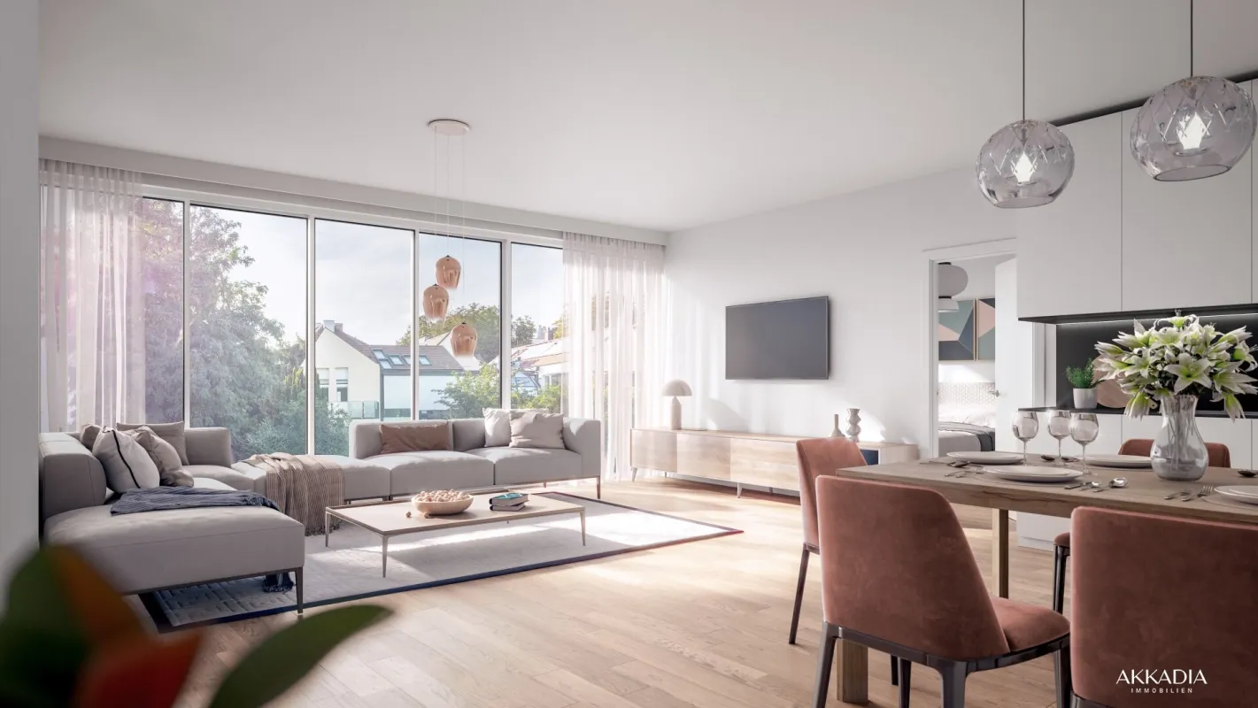 Loggiawohnung im innovativen Neubau I Erstbezug - Bild 1