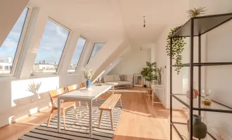 ++FonteFlats++ Außergewöhnlicher 4-Zimmer Dachgeschoss-ERSTBEZUG mit großartiger Dachterrasse