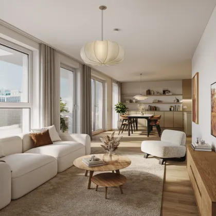 Lebendiger Wohnraum mit Parkblick – Willkommen bei den PARK FLATS - Bild 3