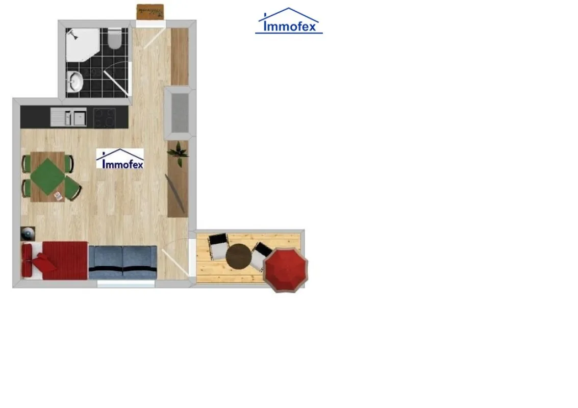 Ruhiges, gemütliches  Ferienappartment mit Balkon - Bild 1