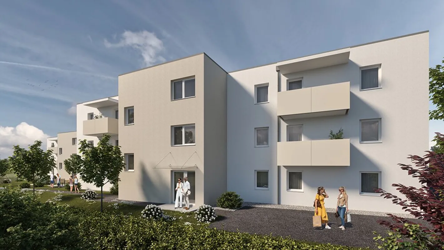 Wohnbaugeförderte ETW mit Terrassse und Garten - Bild 1