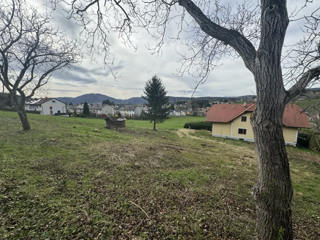 Großzügiges Grundstück in sonniger Hanglage von Graz-Andritz zu verkaufen! - Bild 1