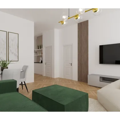 TOP ERSTBEZUG NACH HOCHWERTIGER SANIERUNG ++ HELLE HOHE RÄUME ++ Im 16. Bezirk wartet deine neue Eigentumswohnung - Altbaustil mit modernen Anspruch - Bild 2