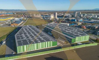 NEUBAU - Lager-/Produktionshalle (optional mit Büroflächen) in Enns/Ennshafen zu vermieten!