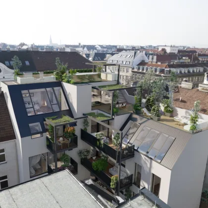 Stadthallennähe | Mittelzinshaus mit ca. 717,87 m² Bestand & ca. 1.086,76 m² erzielbarer WNF zzgl. Außenflächen | nur 2 vermietete Einheiten | fertige Einreichplanung - Bild 3