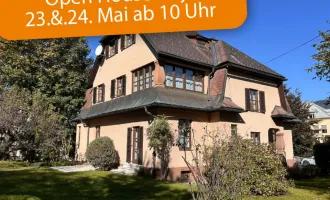 Villa! Elegante Zeitreise: Charmante Villa aus 1933 mit zeitlosem Flair! OPEN HOUSE DAYS 23. & 24. Mai ab 10 Uhr!