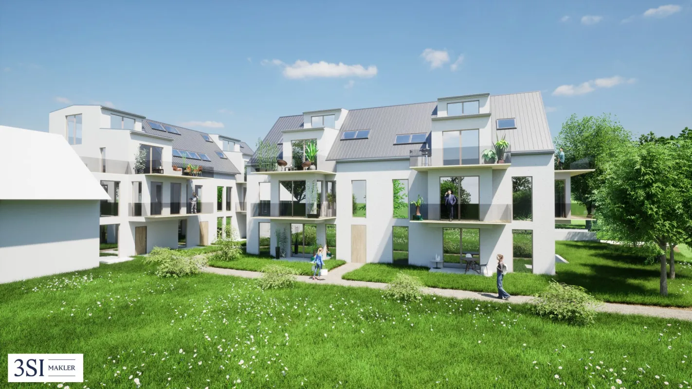 Bauträgerliegenschaft mit Projektstudie nahe dem Badeteich Leopoldsdorf - Bild 1