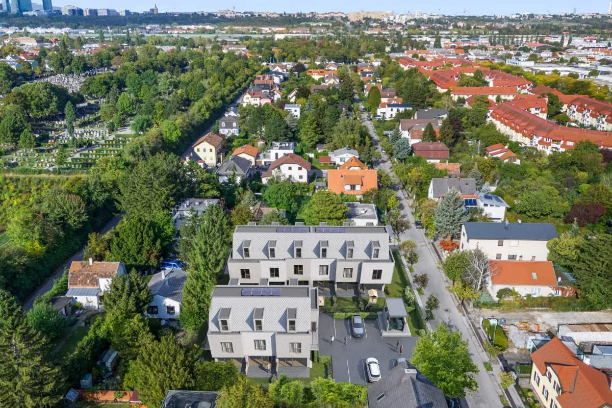 Modernes Mittelreihenhaus in ruhiger Lage mit Garten – 1230 Wien, Inzersdorf - Bild 1
