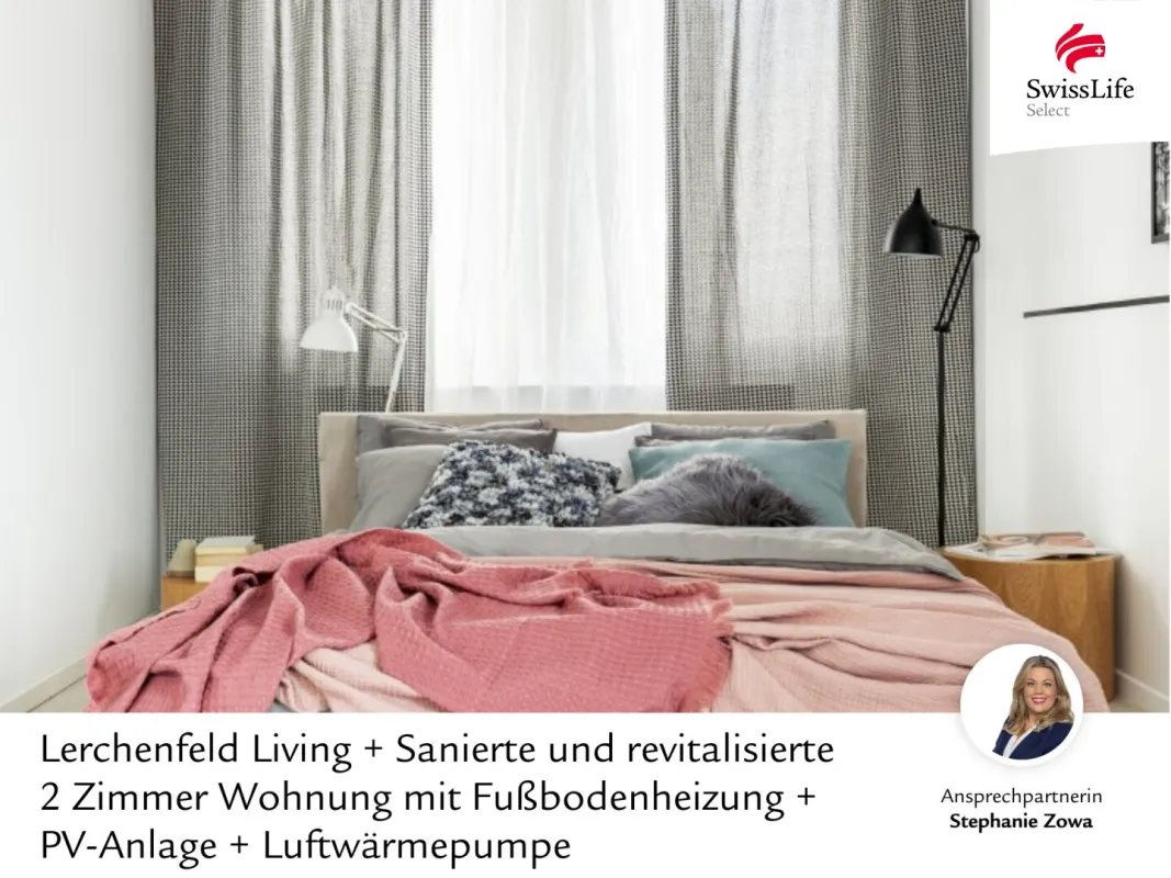 + Lerchenfeld Living + Erstbezug nach Sanierung und Revitalisierung | Fußbodenheizung | PV-Anlage | Luftwärmepumpe | Klimaanlage - Bild 1