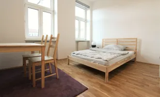 Sonnige, möblierte 1-Zimmer-Wohnung im Herzen von Wien! Kurzzeitvermietung!