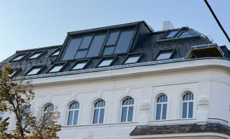 4-Zimmer-Dachgeschosswohnung (Massivbauweise) mit Terrassen in generalsaniertem Altbau