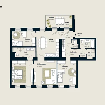 FAMILIENALTBAU MIT 3 ZIMMERN UND FREIFLÄCHE - Bild 2