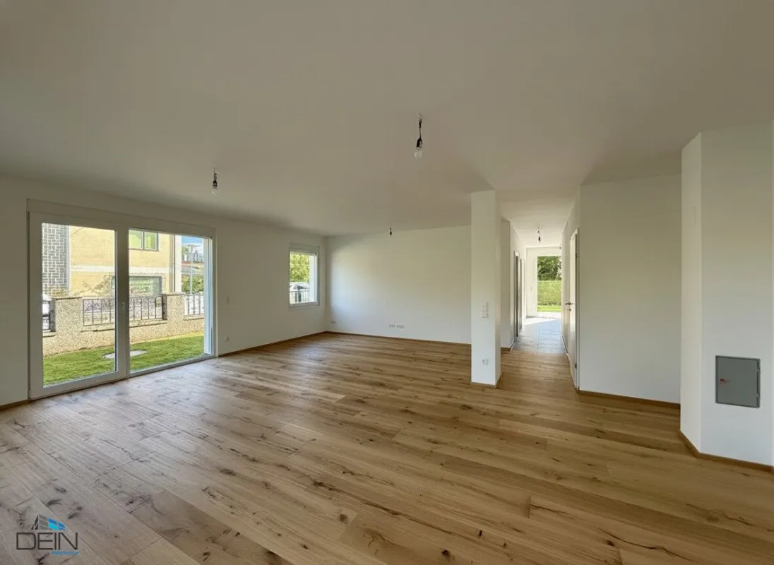 NEU! TRAUMHAFTE 5 ZIMMER DOPPELHAUSHÄLFTEN MIT EIGENGÄRTEN IN MARKGRAFNEUSIEDL! - Bild 1