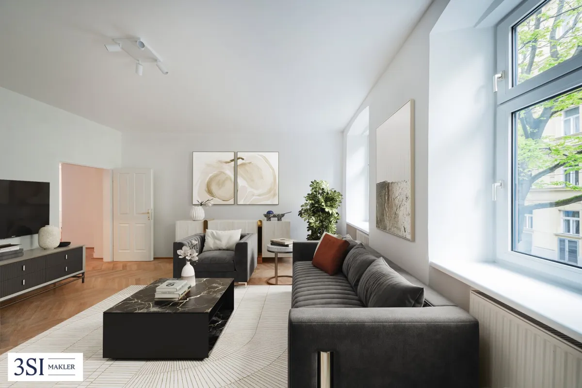 Exklusives Wohnambiente im Wiener Altbau nahe dem beliebten Wiener Prater - Bild 1