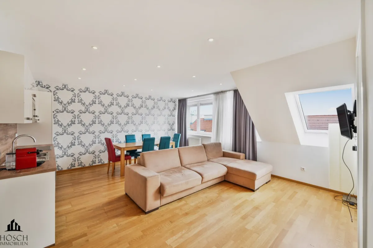 Stilvolle Maisonette-Wohnung mit Terrasse in Wiener Top-Lage! - Bild 1