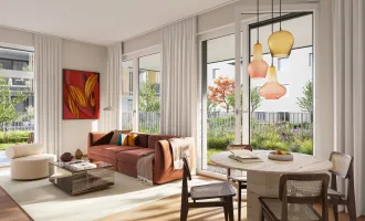 URBANES WOHNEN IM NEUBAU MIT EXKLUSIVEM STADTGARTEN