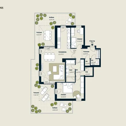 TRAUMWOHNUNG MIT GROßER TERRASSE - Bild 2
