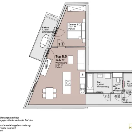 *Ende 2026* Großzügige provisionsfreie 2-Zimmer unweit der Alten Donau! - Bild 2