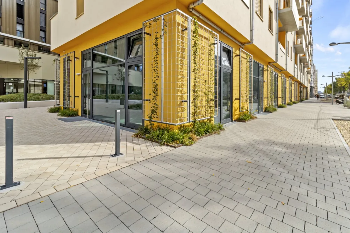 Moderne Geschäftsfläche im Nordbahnviertel I Unbefristet I Erstbezug - Bild 1