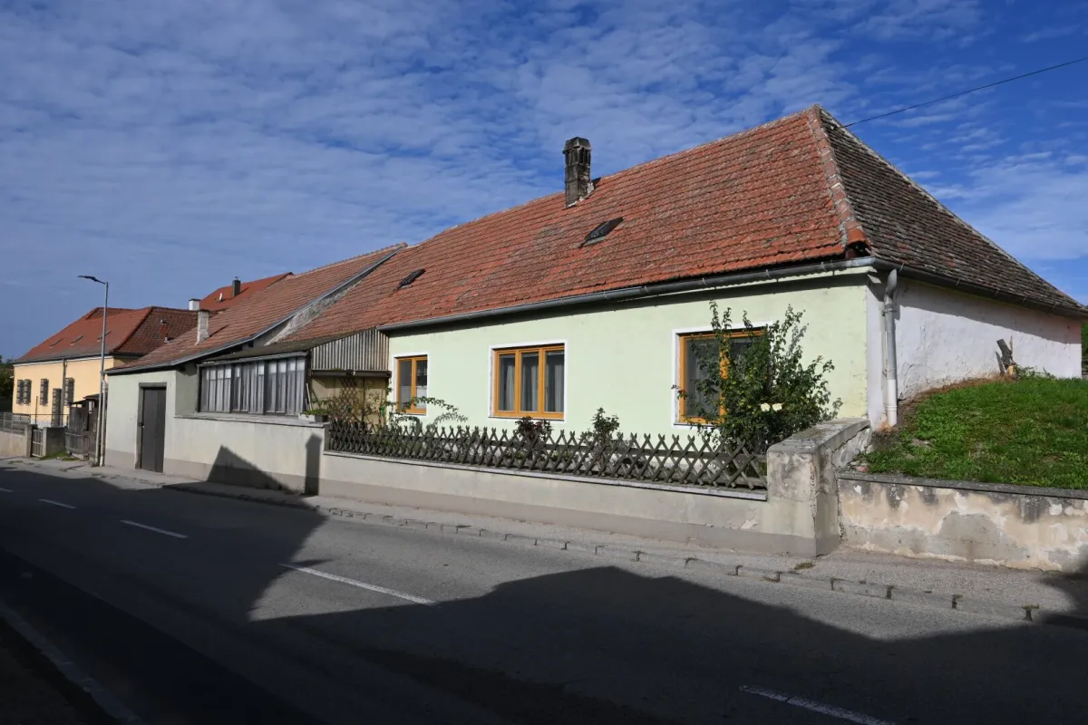 Vielseitiges Wohnen an der Retzer Stadtgrenze: 2 Einheiten, Weinkeller & Nebenräume - Bild 1