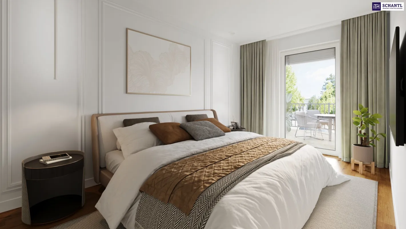 Stark reduziert - Jetzt 6,2% Preisvorteil nutzen! ZUM JUNGBRUNNEN! Ideal zur Vermietung! Perfekte 2-Zimmer Wohnung mit West-Balkon! Beste Infrastruktur + Hochwertige Materialien + Garagenplatz optional! - Bild 1