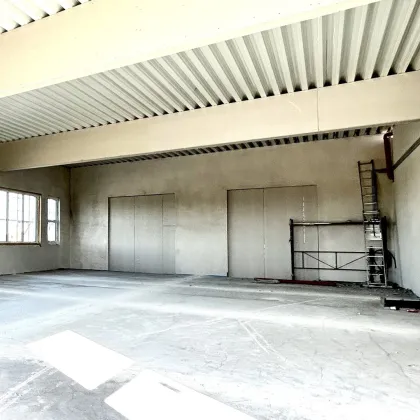 TOP ERSTBEZUG! Knapp 200m² Halle mit eigenem Büro, Duschen & PKW - Stellplätzen. - Bild 2