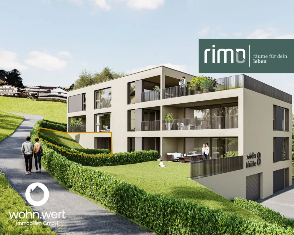 Wohnanlage "Sonnenseite" - Wunderbare 2-Zimmer-Gartenwohnung - Top 1 - Bild 1
