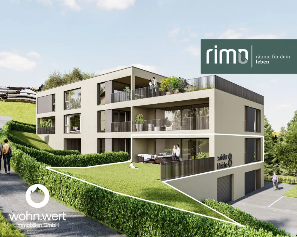 Wohnanlage "Sonnenseite" - Wunderbare 3-Zimmer-Gartenwohnung - Top 3 - Bild 1