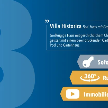Villa Historica | großer Garten | Pool - Bild 2