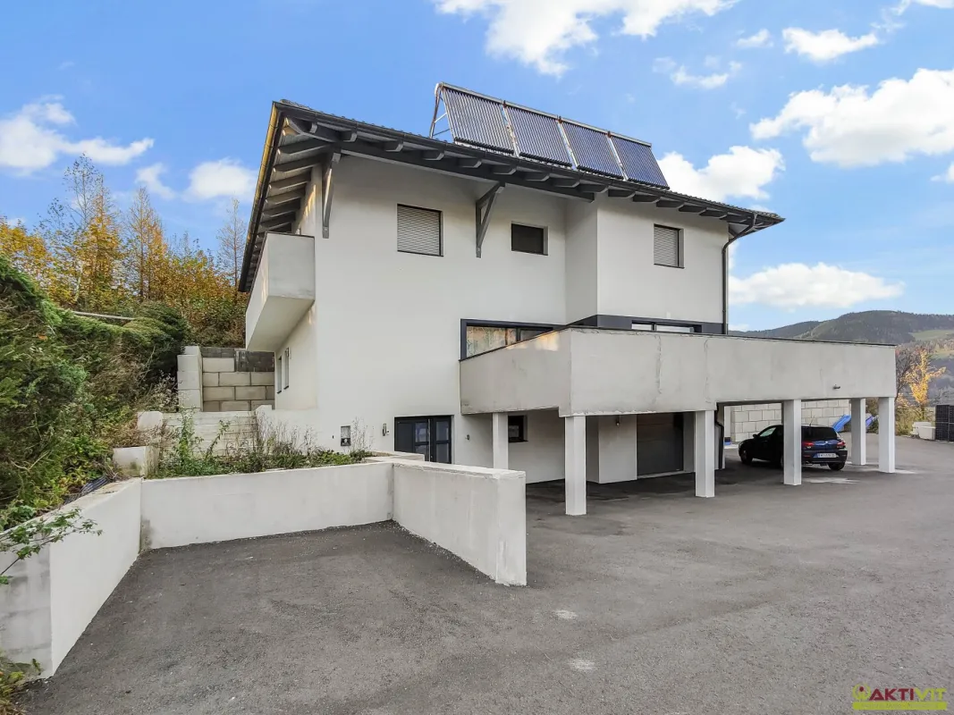 Modernes Haus mit großen Terrassen und Ausblick. - Ihr Wohntraum im Murtal wartet. - Bild 1