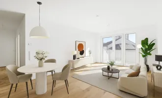 PROVISIONSFREI! Exklusiver 3-Zimmer-Wohntraum mit Fern- und Grünblick inkl. Balkon