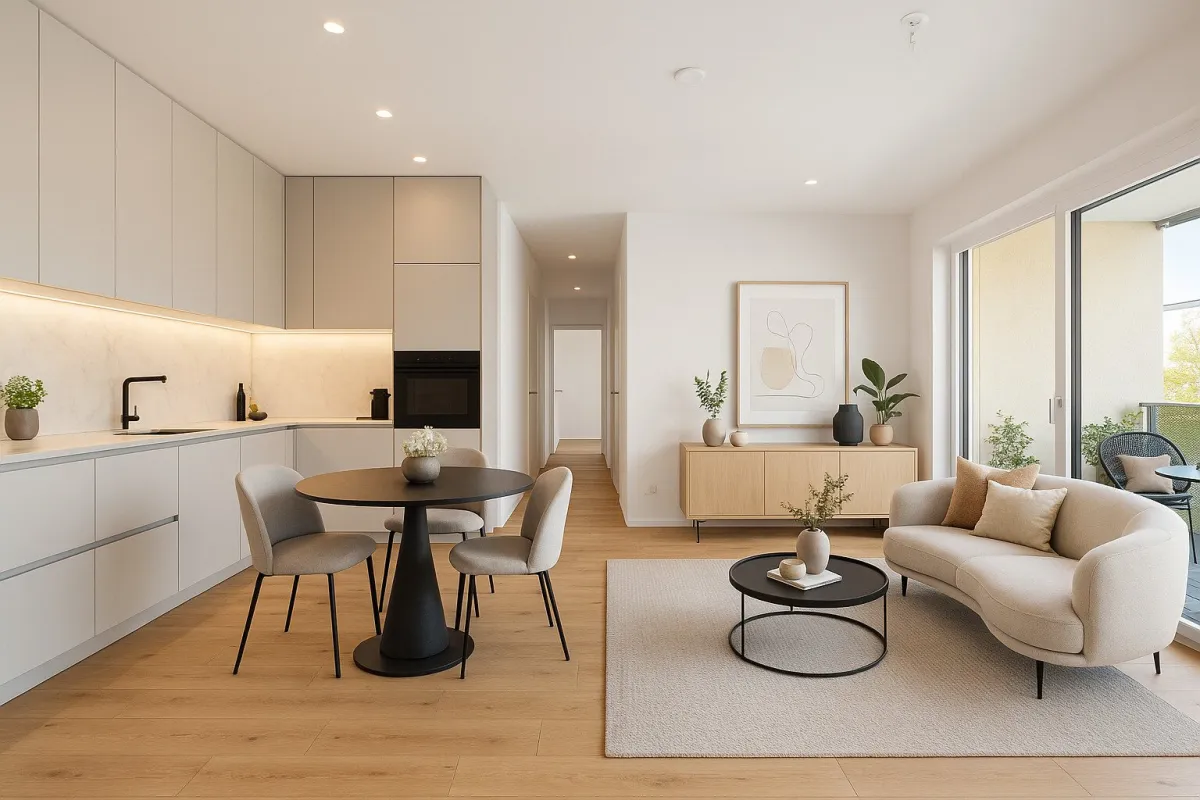 PROVISIONSFREI | Toplage zwischen Bahnhof und Innenstadt | Wunderschöne 3-Zimmer-Wohnung mit Privatsphäre | Grünblick, Loggia | Tiefgarage - Bild 1