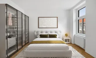 INITIATIVE TOP 100 - RAUS AUS GAS | perfekt geplante 3-Zimmer Altbauwohnung mit Balkon nahe dem Augarten | Top 2/8