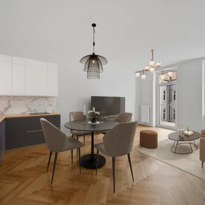 INITIATIVE TOP 100 - RAUS AUS GAS | perfekt geplante 3-Zimmer Altbauwohnung mit Balkon nahe dem Augarten | Top 2/8 - Bild 2