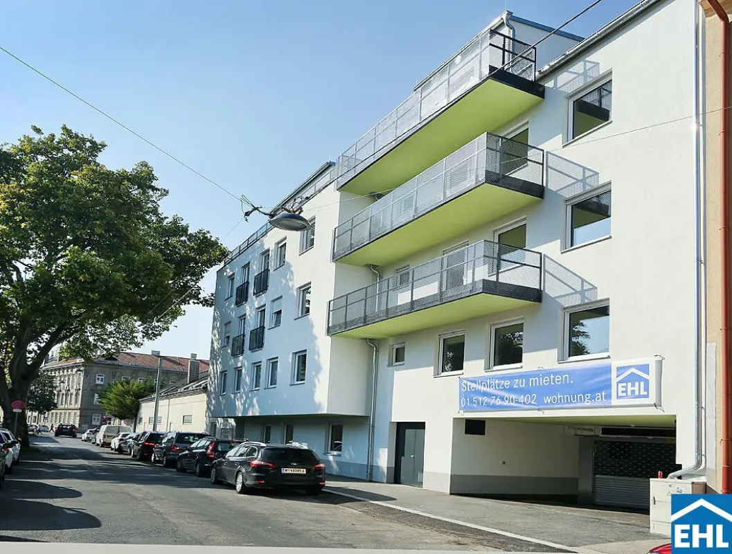 Tiefgaragenstellplatz im Herzen von Floridsdorf zu vermieten! - Bild 1