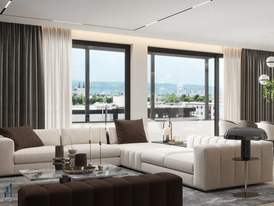 RESERVIERT: Exklusive Penthouse-Wohnung mit atemberaubender Terrasse und Panoramablick- Ideal auch als Büro Nutzbar - Bild 1
