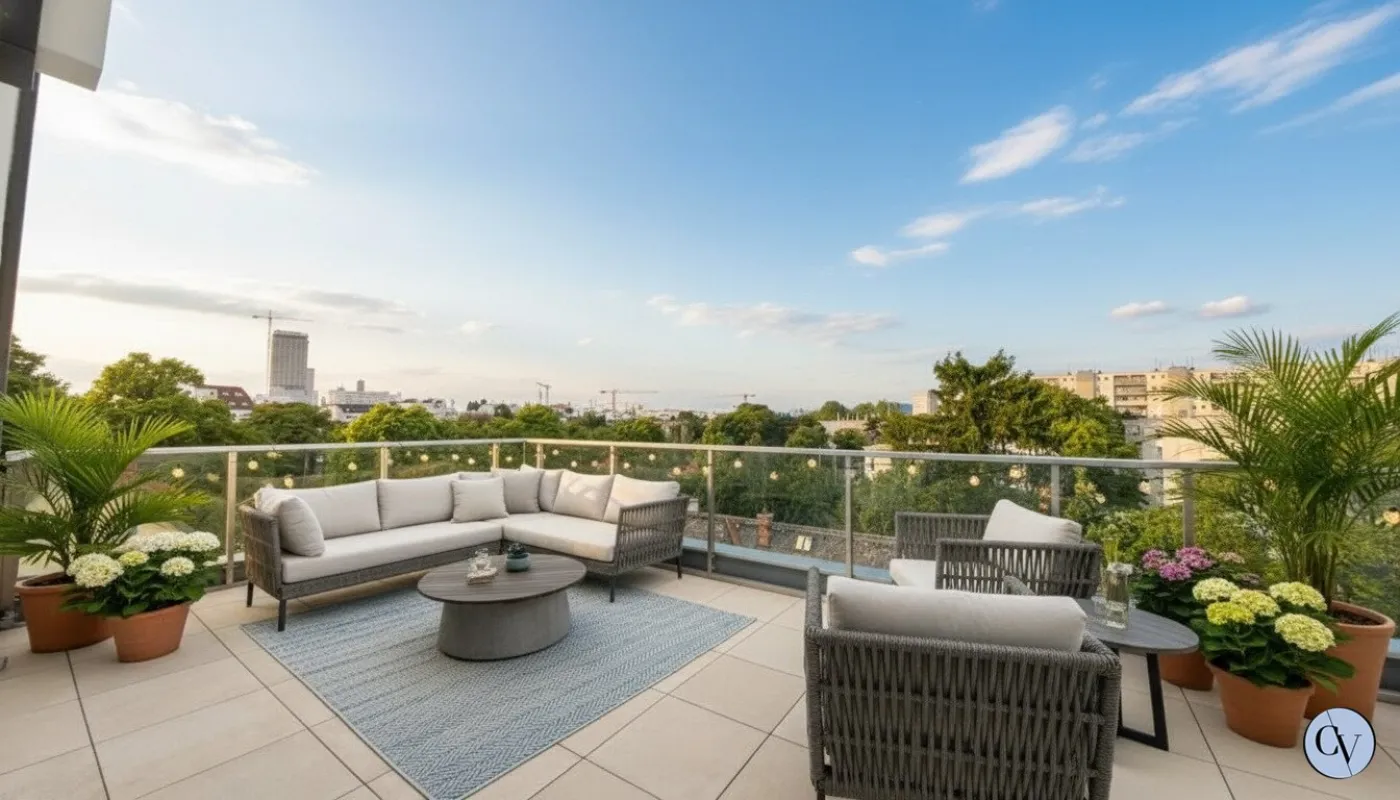 Einmaliges Penthouse am Kagraner Platz - Ganz oben. Angekommen! - Bild 1