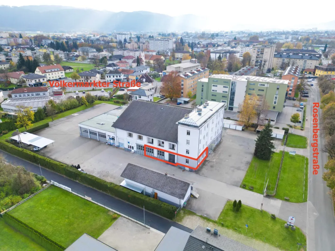 Vielseitige Gewerbeimmobilie in Klagenfurt – Flexible Flächen für Büro, Produktion und Lager mit großzügigen Parkmöglichkeiten! - Bild 1