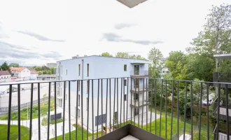 Wiener Neustadt - ERSTBEZUG "ein viertel grün" - moderne 2 Zimmerwohnung mit Balkon im 3. Obergeschoss und Tiefgaragenstellplatz - provisionsfrei