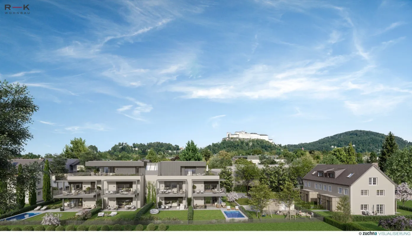 3-Zimmer-Gartenwohnung mit Wellnessoase in Nonntal | Bernardigasse | Baubeginn erfolgt - Bild 1