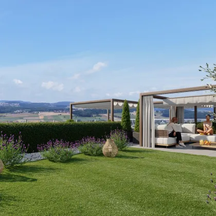 PRESTIGE Obstplatzl | Penthouse mit privatem Dachgarten & einzigartigem Panoramablick – A07 - Bild 2