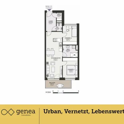 Direkt an der Messe | Ihr urbaner Traum | MQG | ERSTBEZUG - Bild 2