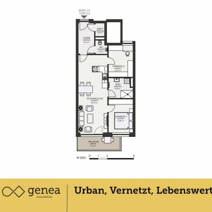 Dein Traum, Dein Zuhause: MQG | ERSTBEZUG | Ideal für Stadtliebhaber - Bild 2