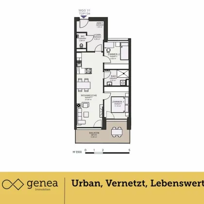 Urbane Oase entdecken: MQG | ERSTBEZUG | Mehr als nur Wohnen - Bild 2